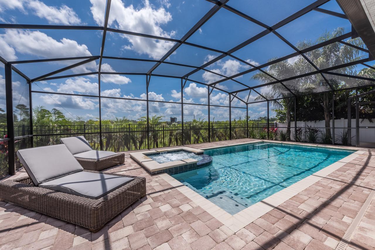 Stylish Home By Rentyl With Water Park Access Near Disney - 7497M Орландо Екстериор снимка